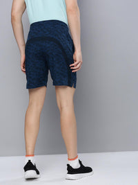 Sporto Men's Techno Printed Dry Fit Bermuda Short - Airforce