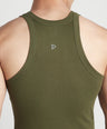 Sporto Men's  Cotton  Gym Vest with Side Contrast  Panel Multicolour Pack of 2