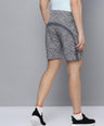 Sporto Men's Techno Printed Dry Fit Bermuda Short - Grey