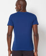 Sporto Men's Round Neck Cotton Tee Pack of - 3 (Red + Grey + Navy)