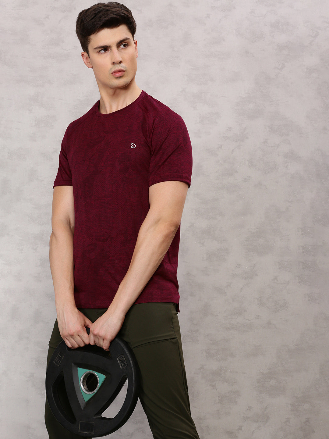 Instacool Printed Jersey Round Neck Tee - Combo
