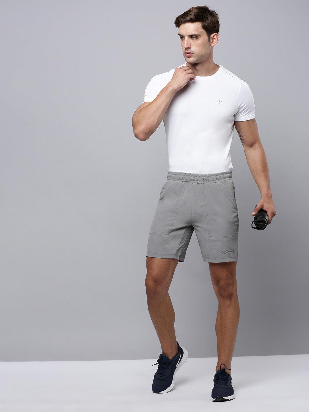 Sporto Men's Ultra Light Shorts Dry fit Bermuda Shorts - Grey