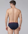 Sporto Men's Cotton Brief - Navy