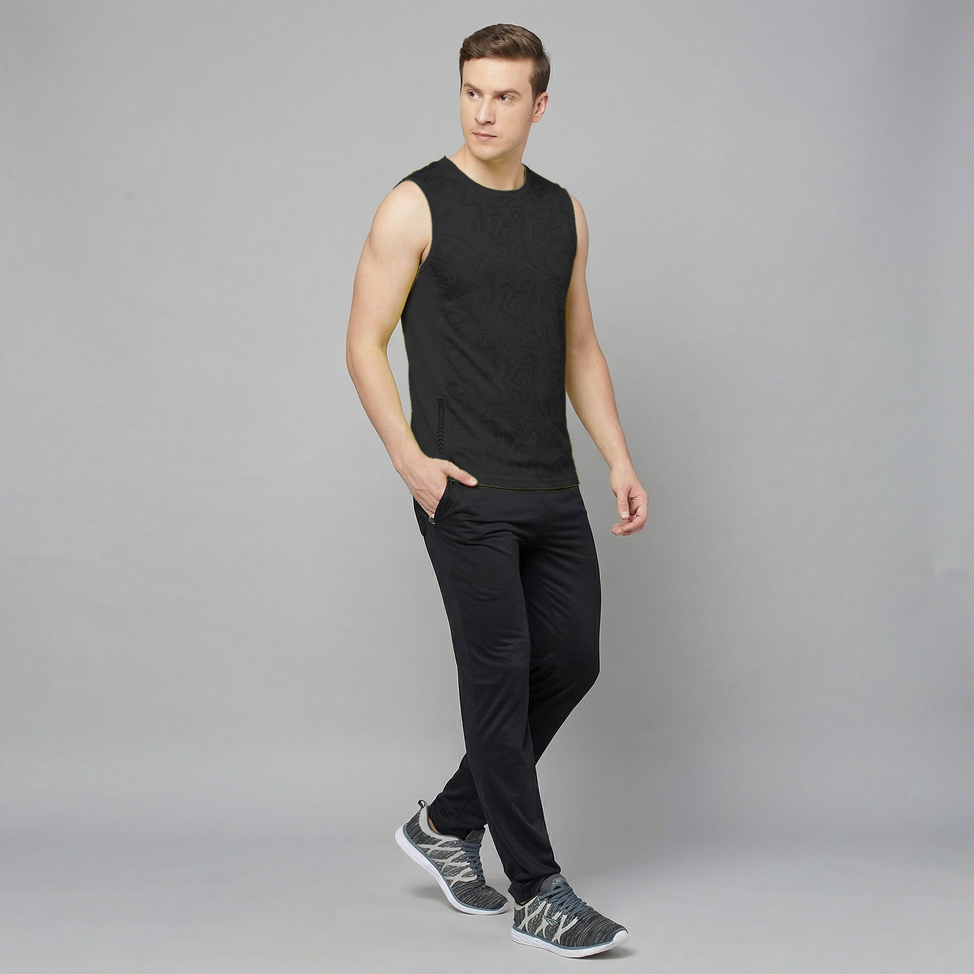 Sporto Men's InstaCool BL Muscle Vest Anti odour and Moisture Wicking