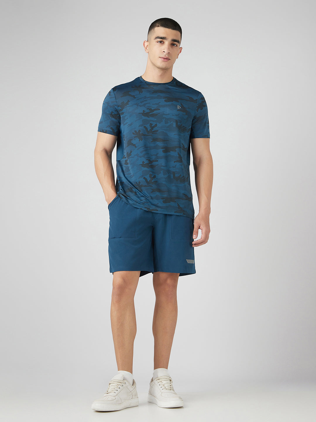 Sporto Men's Ultra Light Shorts Dry fit Bermuda Shorts - Airforce