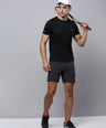 Sporto Men's Insta cool Solid Jersey tee - Black