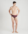 Sporto Men's Printed Spandex Brief Multicolour Pack of 3