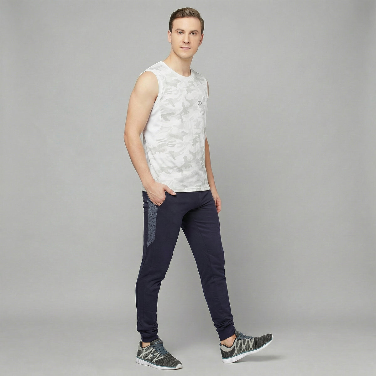 InstaCool side mesh Muscle Vest Anti odour and Moisture Wicking