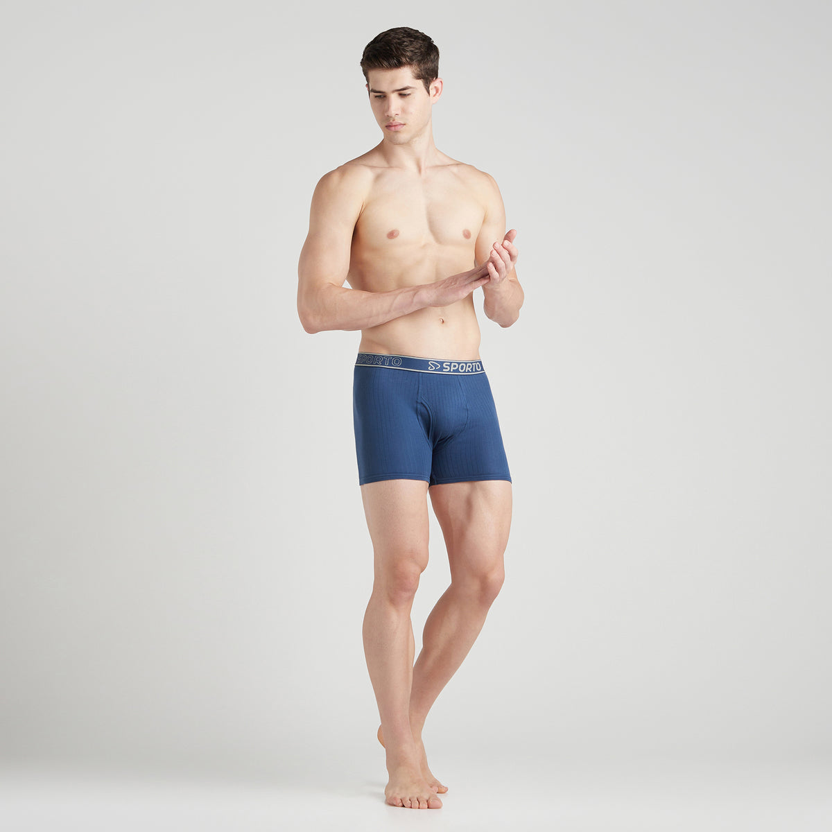 Sporto Classics Parka Trunks Multicolour pack of 2