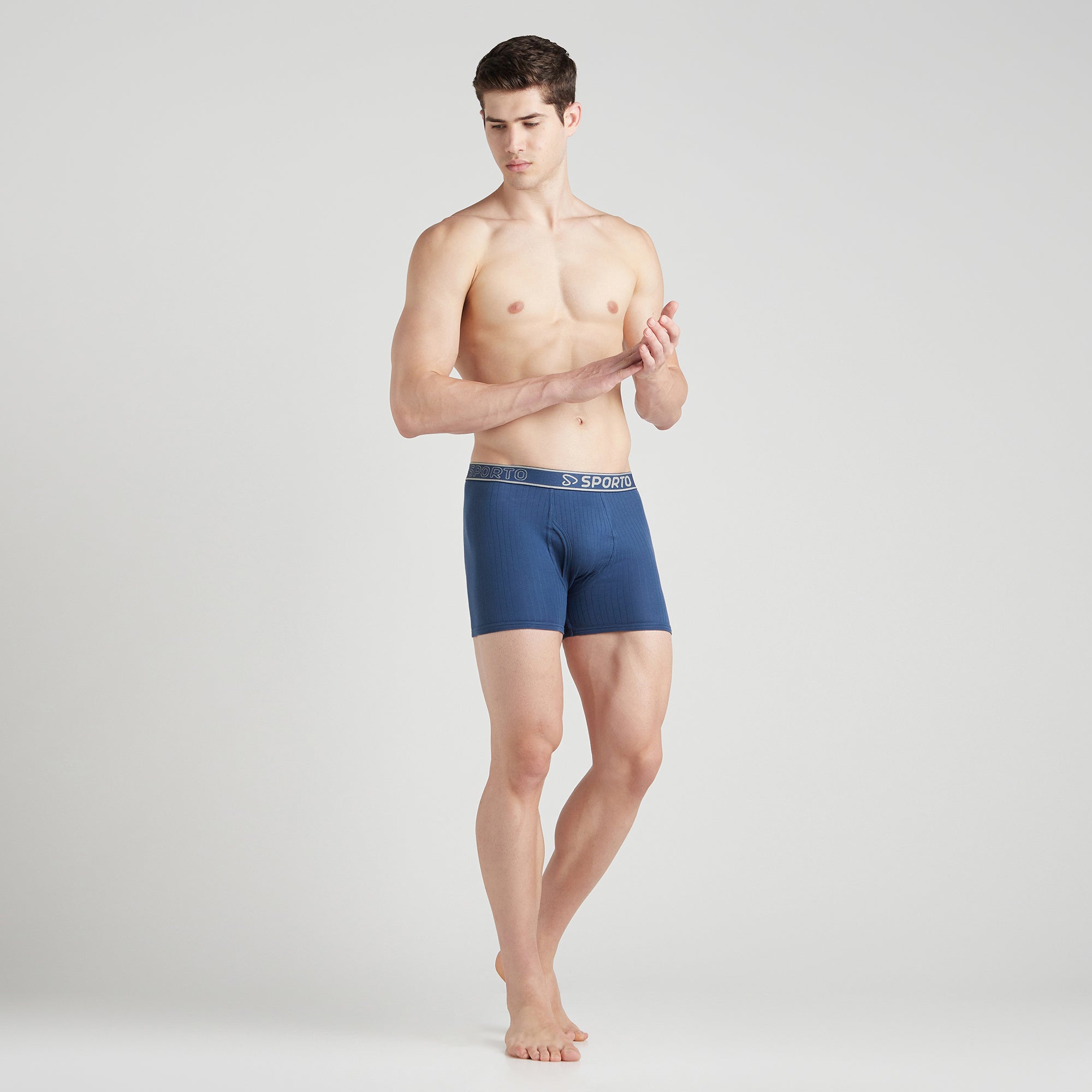 Sporto Classics Parka Trunks Multicolour pack of 2