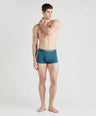 Sporto Men's Cotton Square Trunks - Patrol Blue
