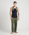 Sporto Men's  Cotton  Gym Vest with  Contrast  Panel Multicolour Pack of 3