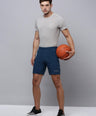 Sporto Men's Ultra Light Shorts Dry fit Bermuda Shorts - Airforce