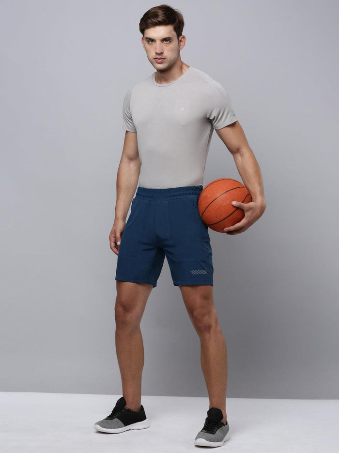 Sporto Men's Ultra Light Shorts Dry fit Bermuda Shorts - Airforce