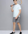 Sporto Men's Techno Printed Dry Fit Bermuda Short - Grey