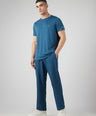 Sporto Men's Instacool Ultra Lite Track Pant - Blue Charcoal