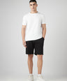 Sporto Men's Fluyid Cotton Round Neck T-shirt - White