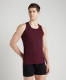 Men's Solid Gym Vests - Pack of 2