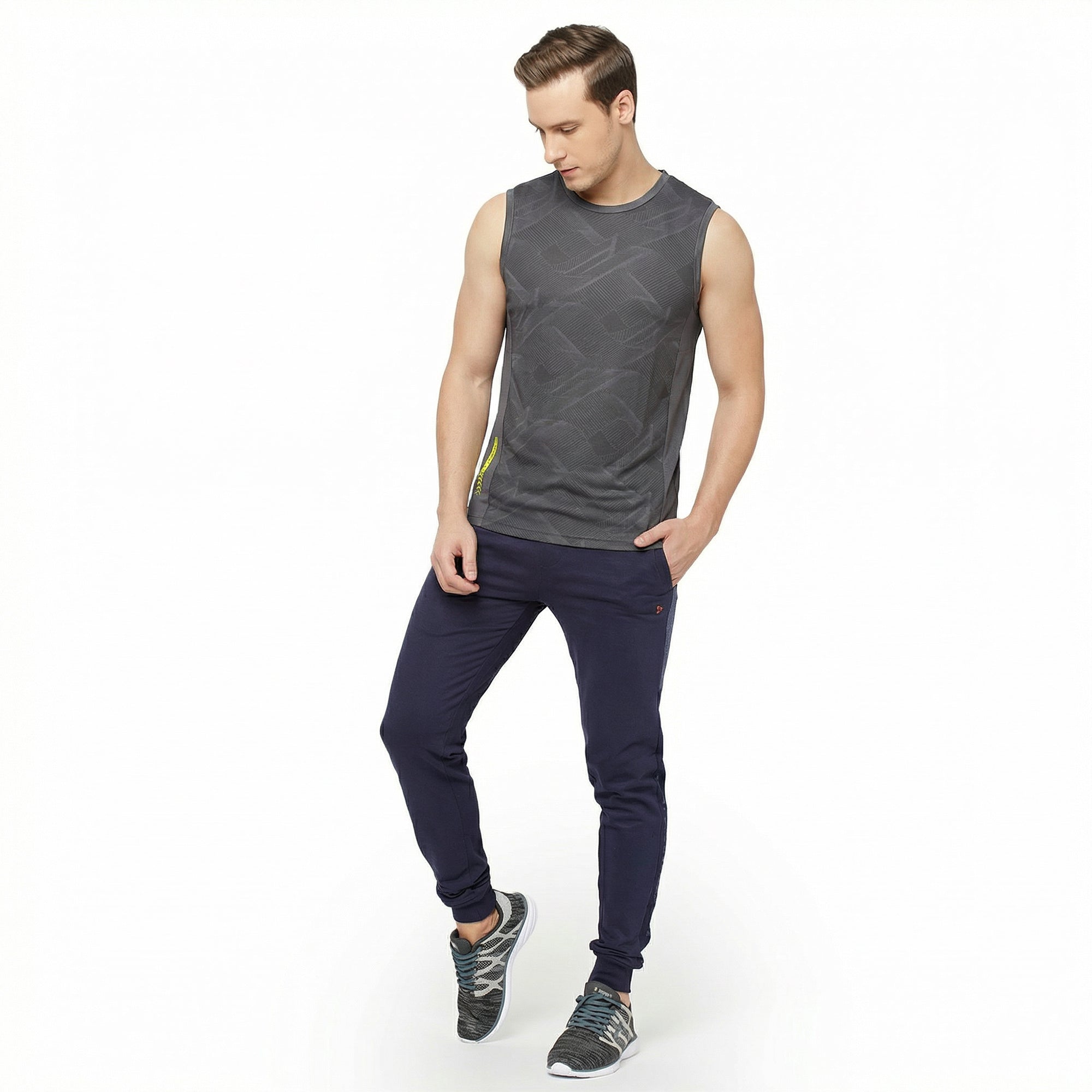 Sporto Men's InstaCool CH Muscle Vest Anti odour and Moisture Wicking