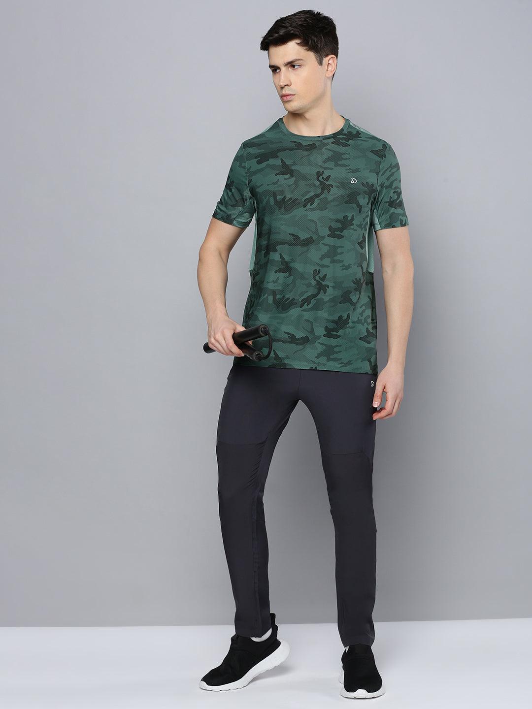Instacool Printed Jersey Tee with Side Mesh - Combo