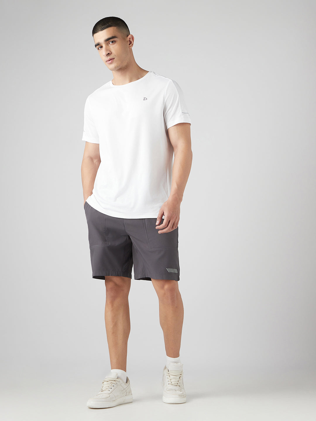 Sporto Men's Ultra Light Shorts Dry fit Bermuda Shorts - Charcoal