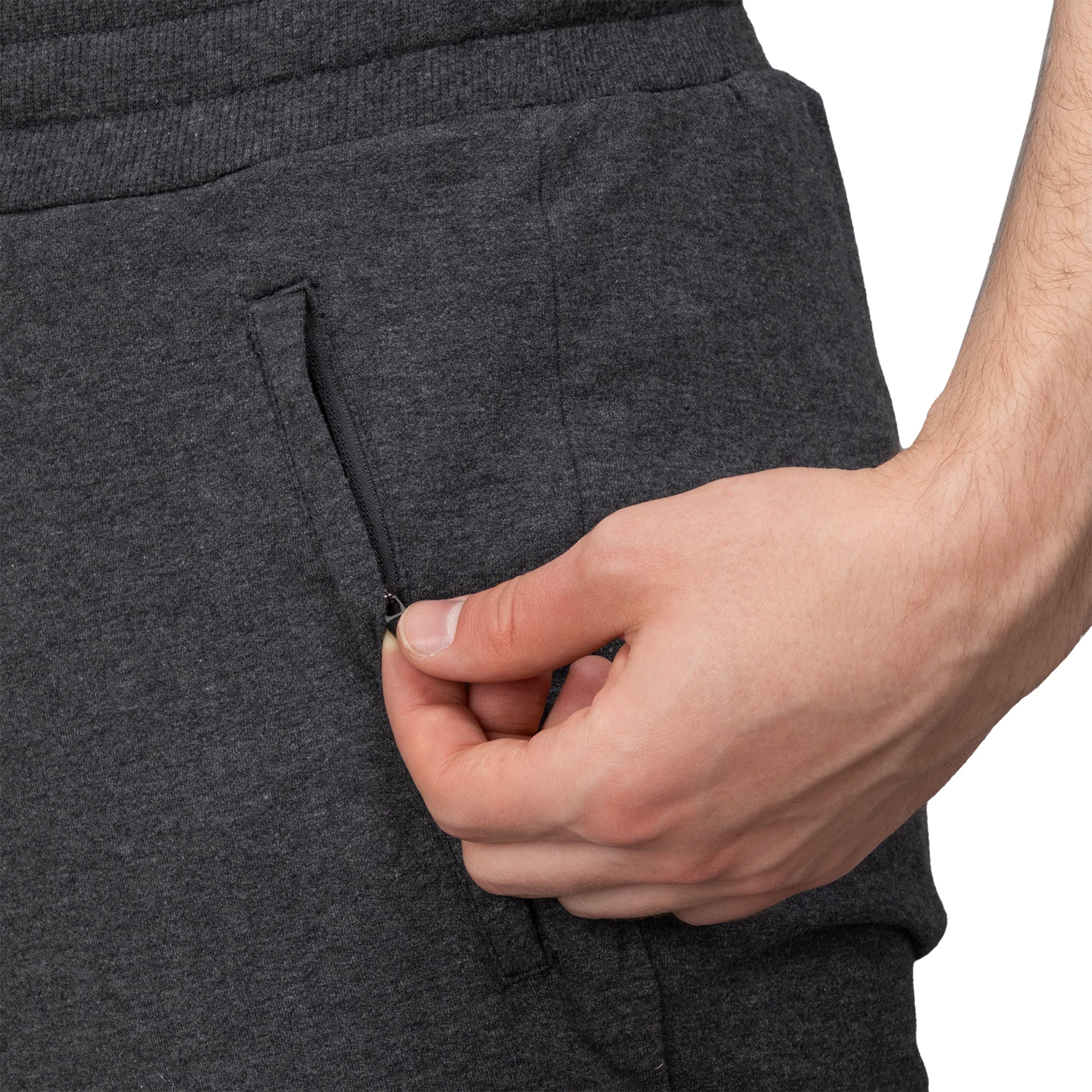 Sporto Men's Wow Trackpant  Charcoal Melange