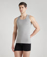 Men's Solid Gym Vests - Pack of 2
