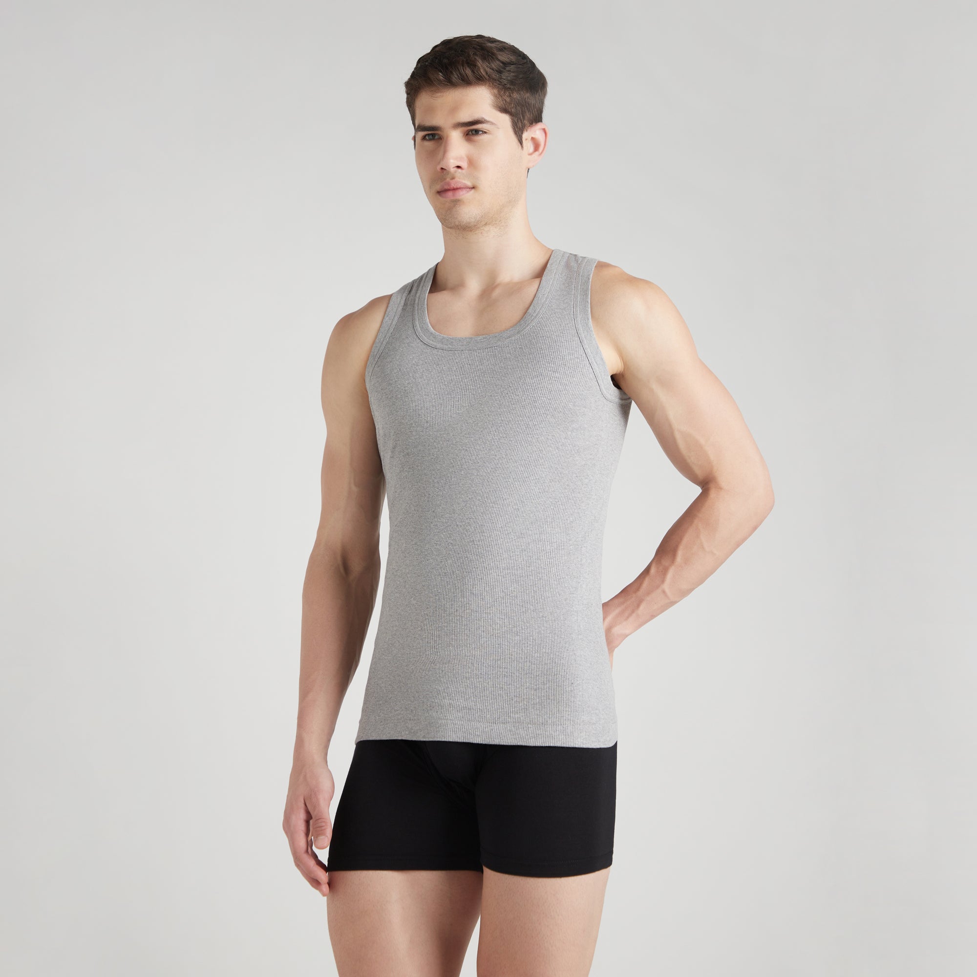 Men's Solid colour Vest (Pack of 3)