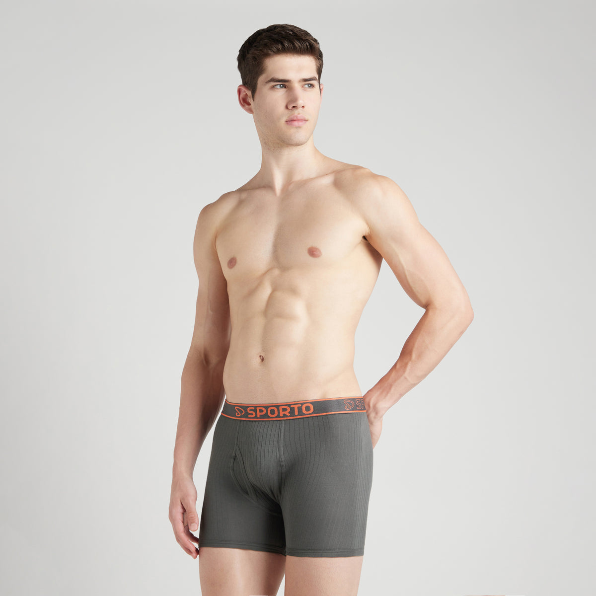 Sporto Classics Parka Trunks Multicolour pack of 2