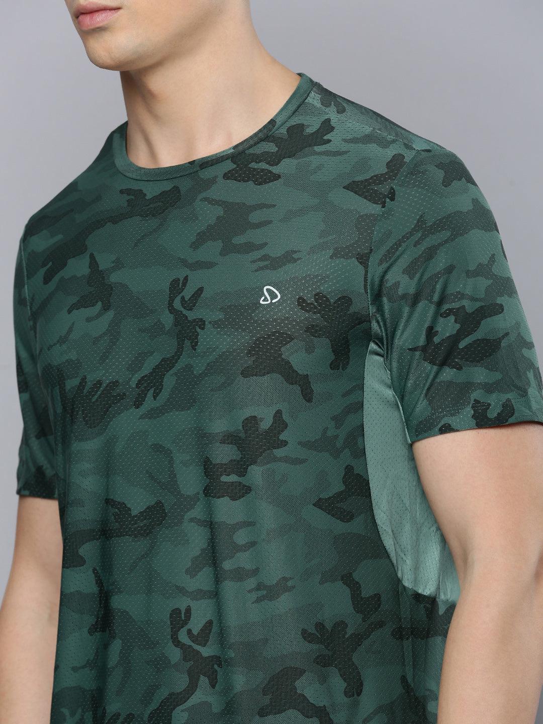 Instacool Printed Jersey Tee with Side Mesh - Combo