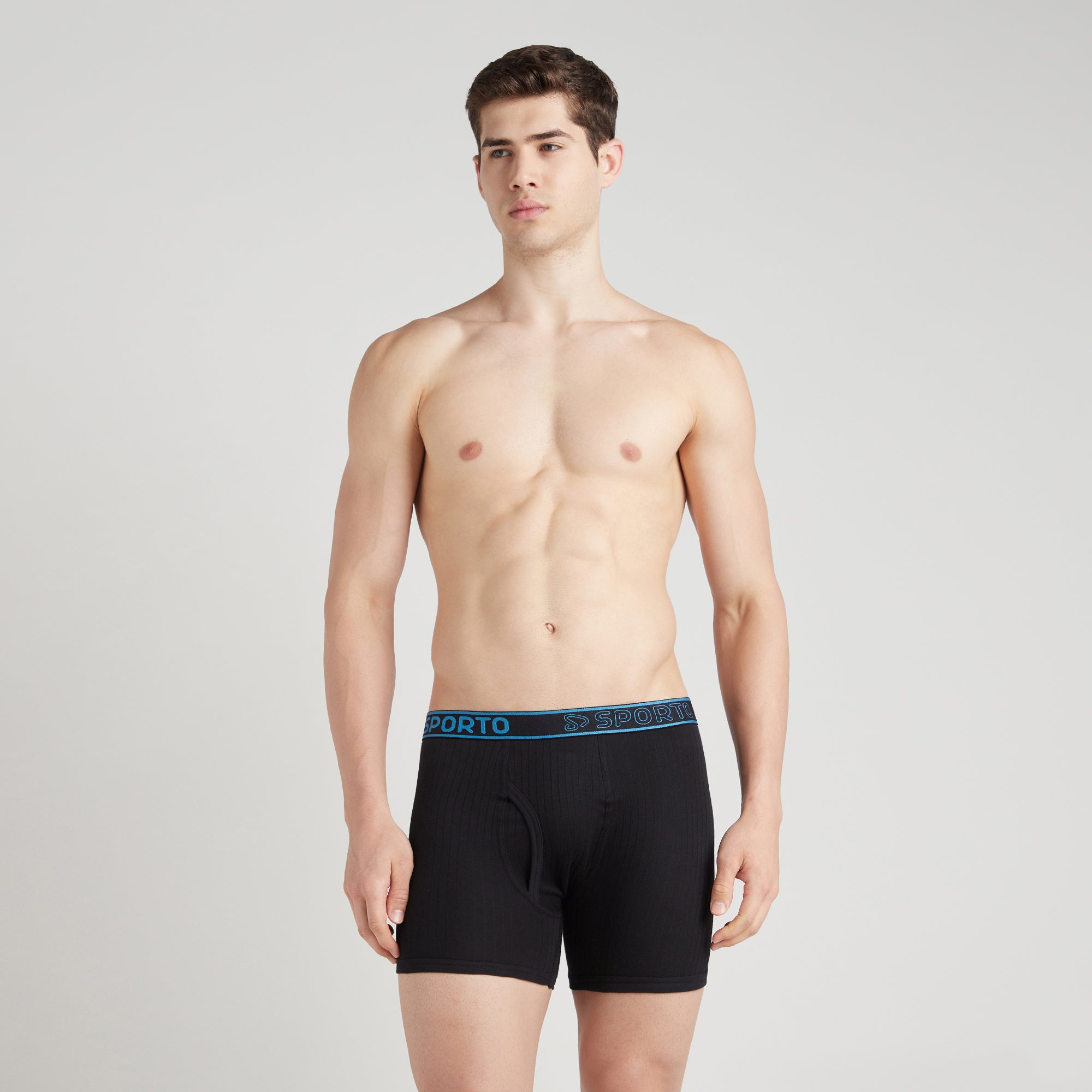 Sporto Classics Parka Trunks Multicolour pack of 2
