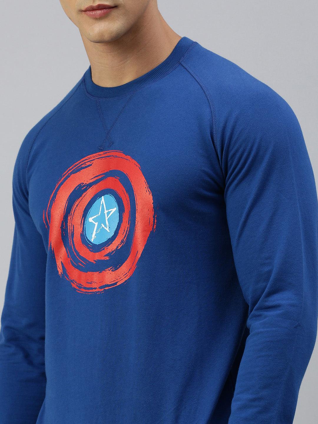 Sporto Marvel Printed Sweatshirt for Men | Limoges