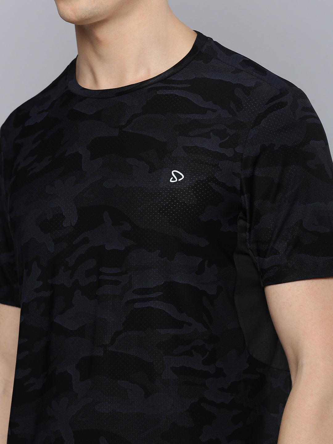 Instacool Printed Jersey Tee with Side Mesh - Combo