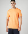 Sporto Men's Fluyid Cotton Round Neck T-shirt - Musk Melon