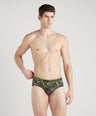 Sporto Men's Printed Spandex Brief Multicolour Pack of 3
