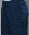 Sporto Men's Techno Printed Dry Fit Bermuda Short - Airforce
