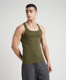 Men's Solid Gym Vests - Pack of 2