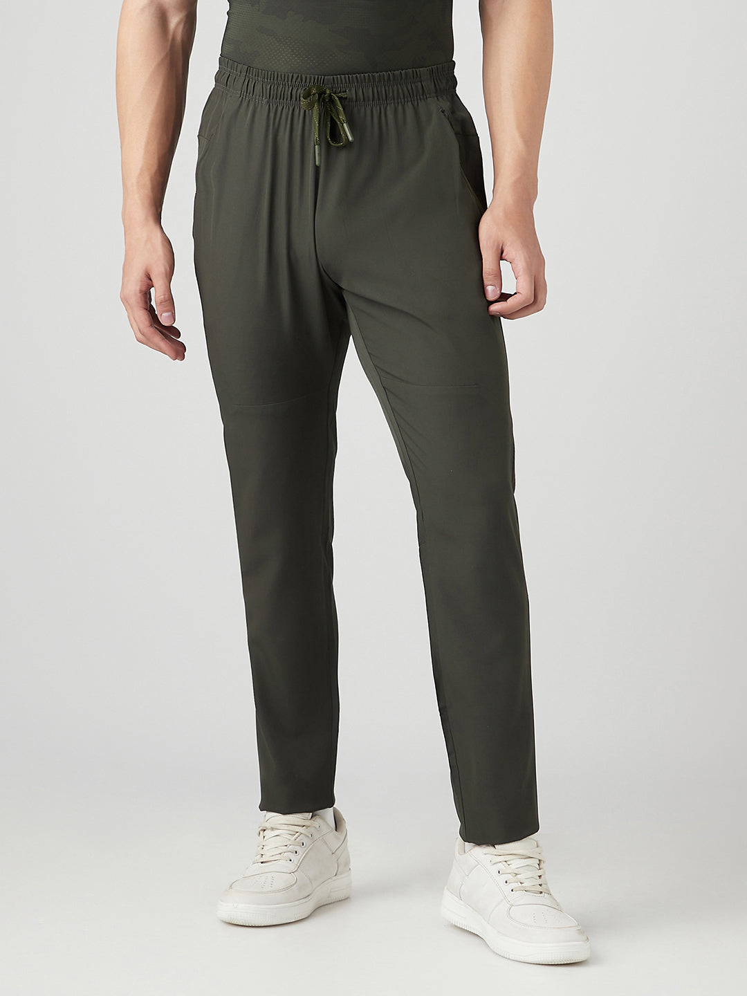 Sporto Men's Instacool Ultra Lite Track Pant - Olive
