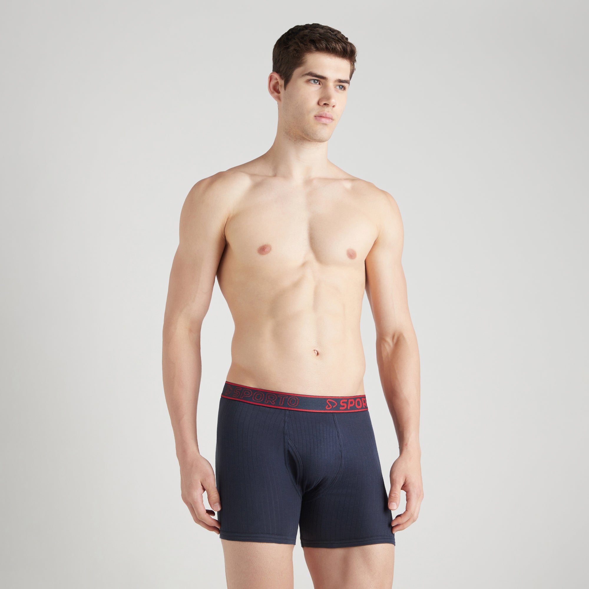 Sporto Classics Parka Trunks Multicolour pack of 2
