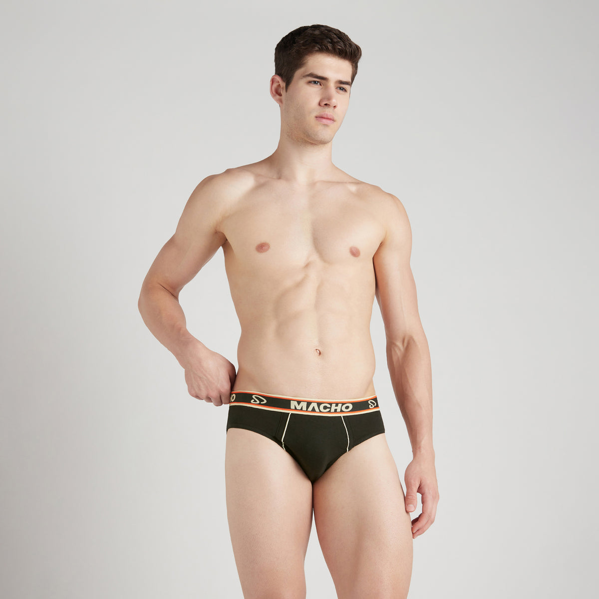 Sporto Men's Cotton Brief (Pack Of 2)