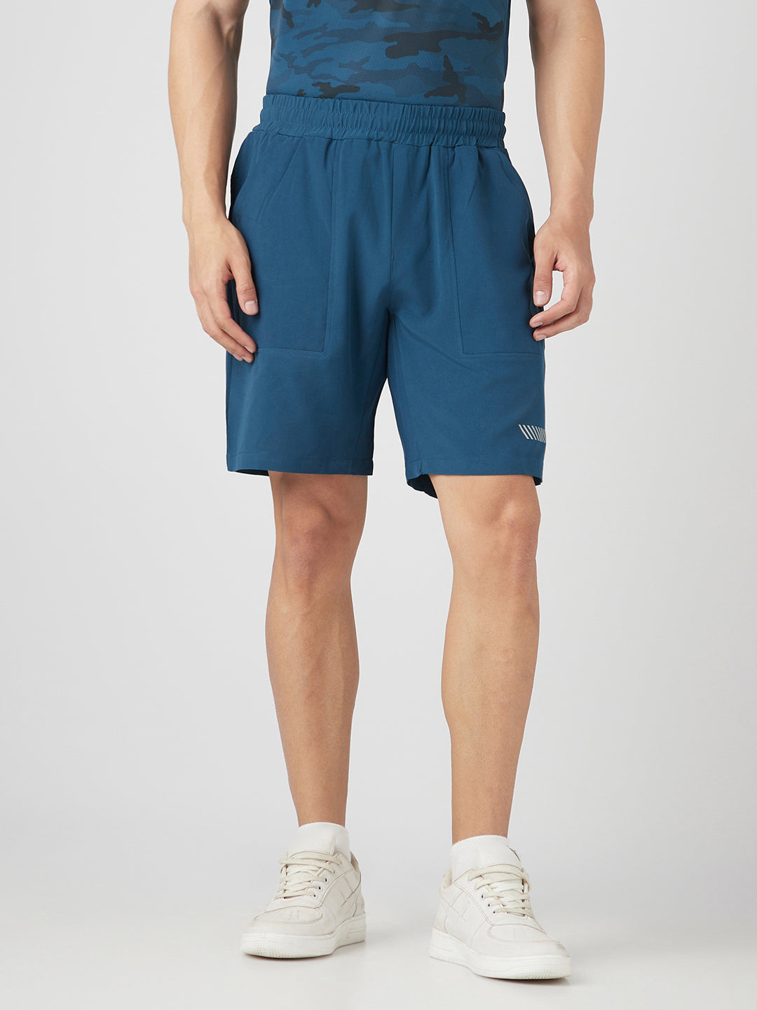 Sporto Men's Ultra Light Shorts Dry fit Bermuda Shorts - Airforce