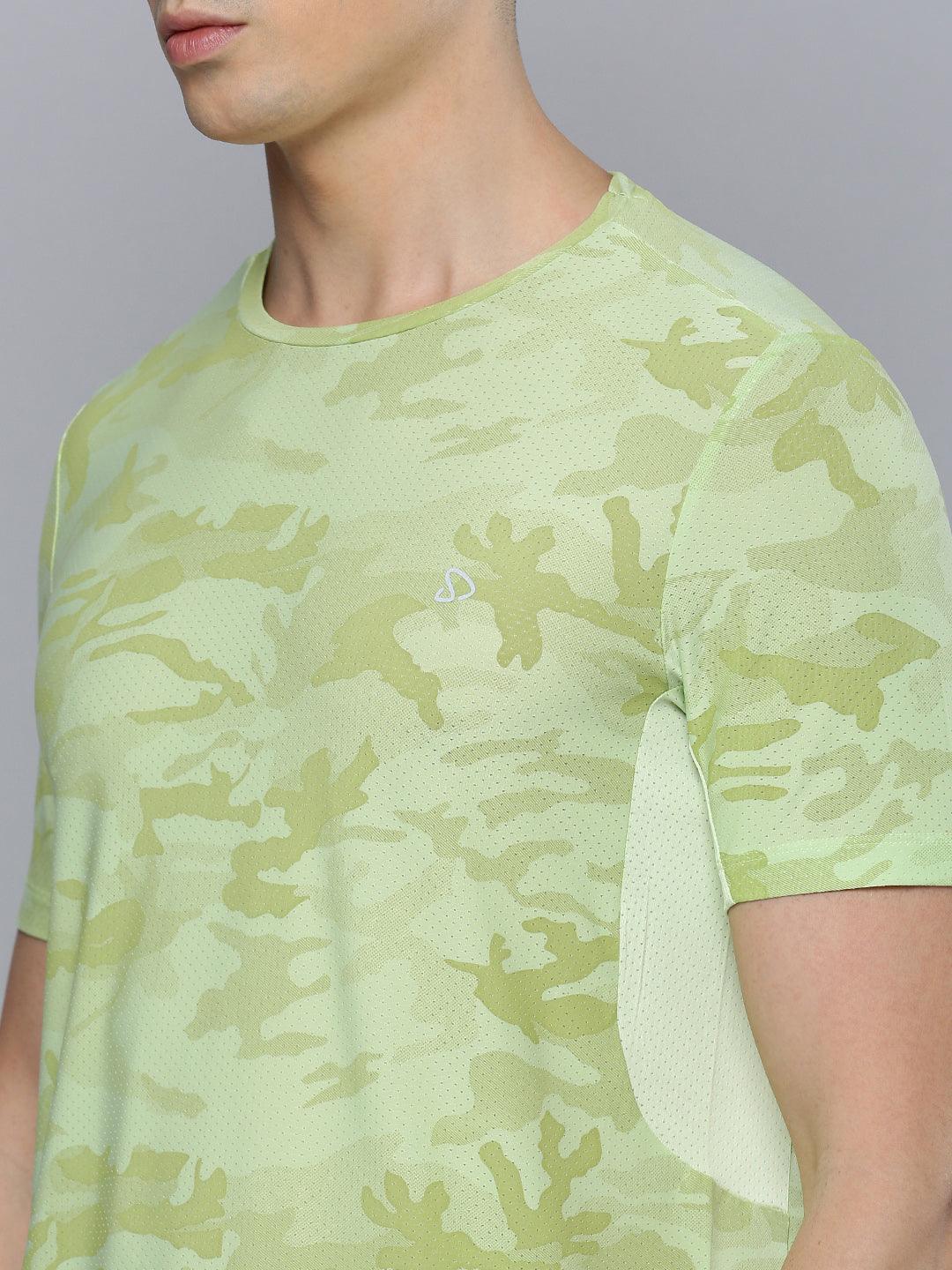 Instacool Printed Jersey Tee with Side Mesh - Combo