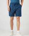 Sporto Men's Techno Printed Dry Fit Bermuda Short - Airforce