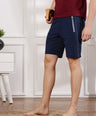 Sporto Men's Cotton Bermuda Shorts - Mood Indigo