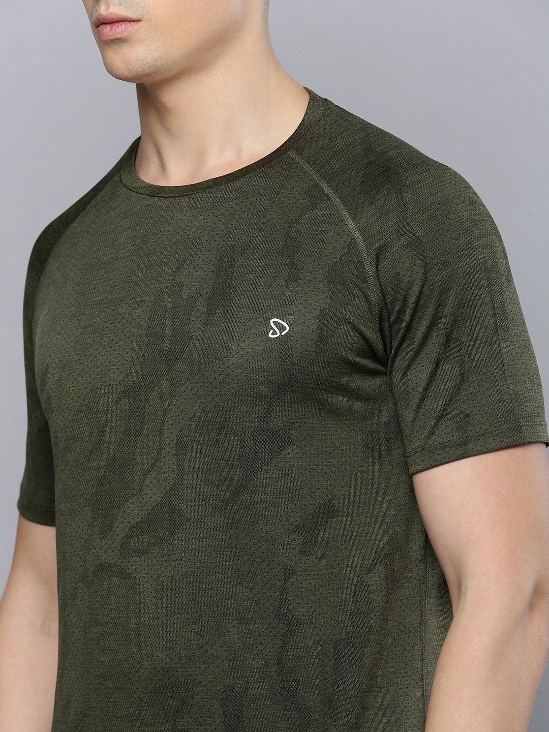 Instacool Printed Jersey Round Neck Tee - Combo