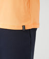 Sporto Men's Fluyid Cotton Round Neck T-shirt - Musk Melon