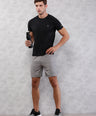 Sporto Men's Instacool Solid Jersey Tee - Black