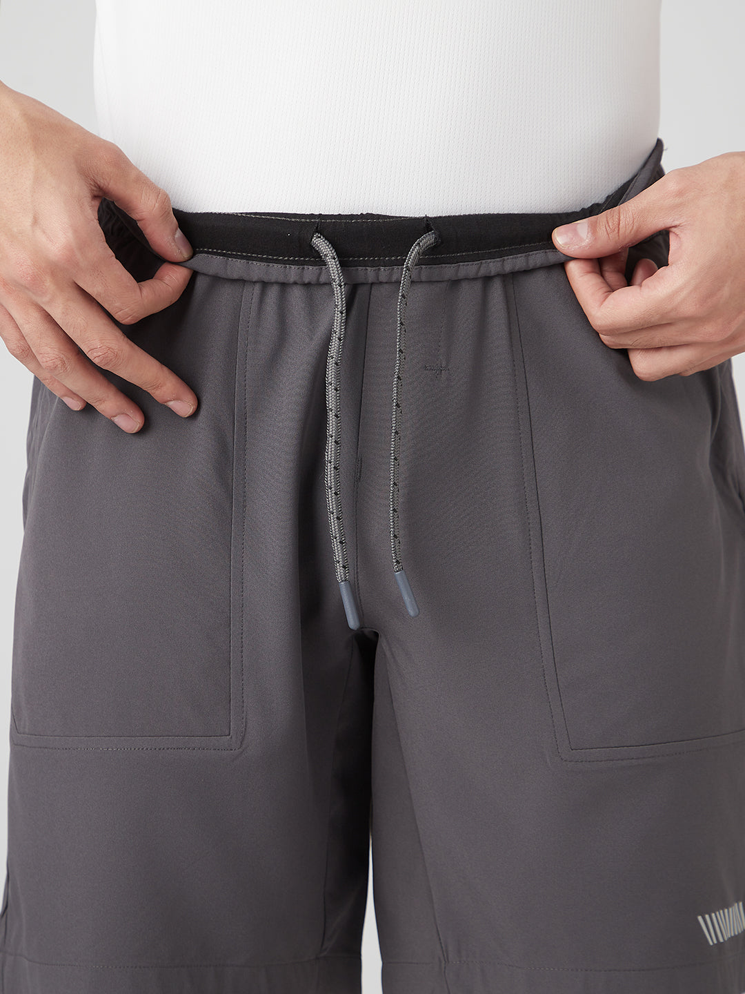 Sporto Men's Ultra Light Shorts Dry fit Bermuda Shorts - Charcoal