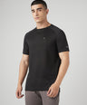 Instacool Printed Jersey Tee - Black
