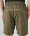 Sporto Men's Techno Printed Dry Fit Bermuda Short - Olive